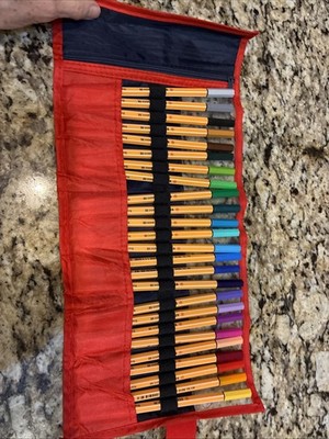 Fineliner - Stabilo Assorted Colored Art Markers (point 88 / fine 0.4) Lot Of 25