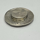 Handmade Artisan KEENAN Sterling Silver Synthetic Ruby Stone GOLF BALL MARKER — photo 6