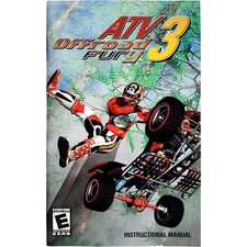  Manual Only ATV Offroad Fury 3 - Sony Playstation 2 Tested Authentic