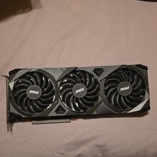 MSI NVIDIA GeForce RTX3050 Triple Fan Graphics Card DisplayPort HDMI PCI Express