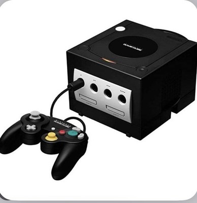 Nintendo GameCube Konsole - Schwarz FULL SET UP - READY TO PLAY - Kostenlose Lieferung