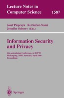 Josef Pieprzyk (U. A.) | Information Security And Privacy | Taschenbuch (1999)