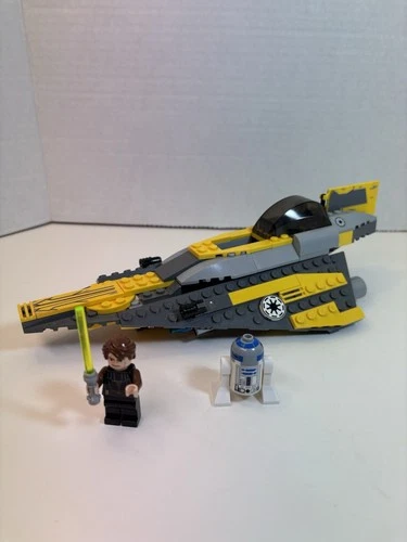 LEGO Star Wars Anakin's Jedi Starfighter 7669 Complete Set with Anakin & R2-D2