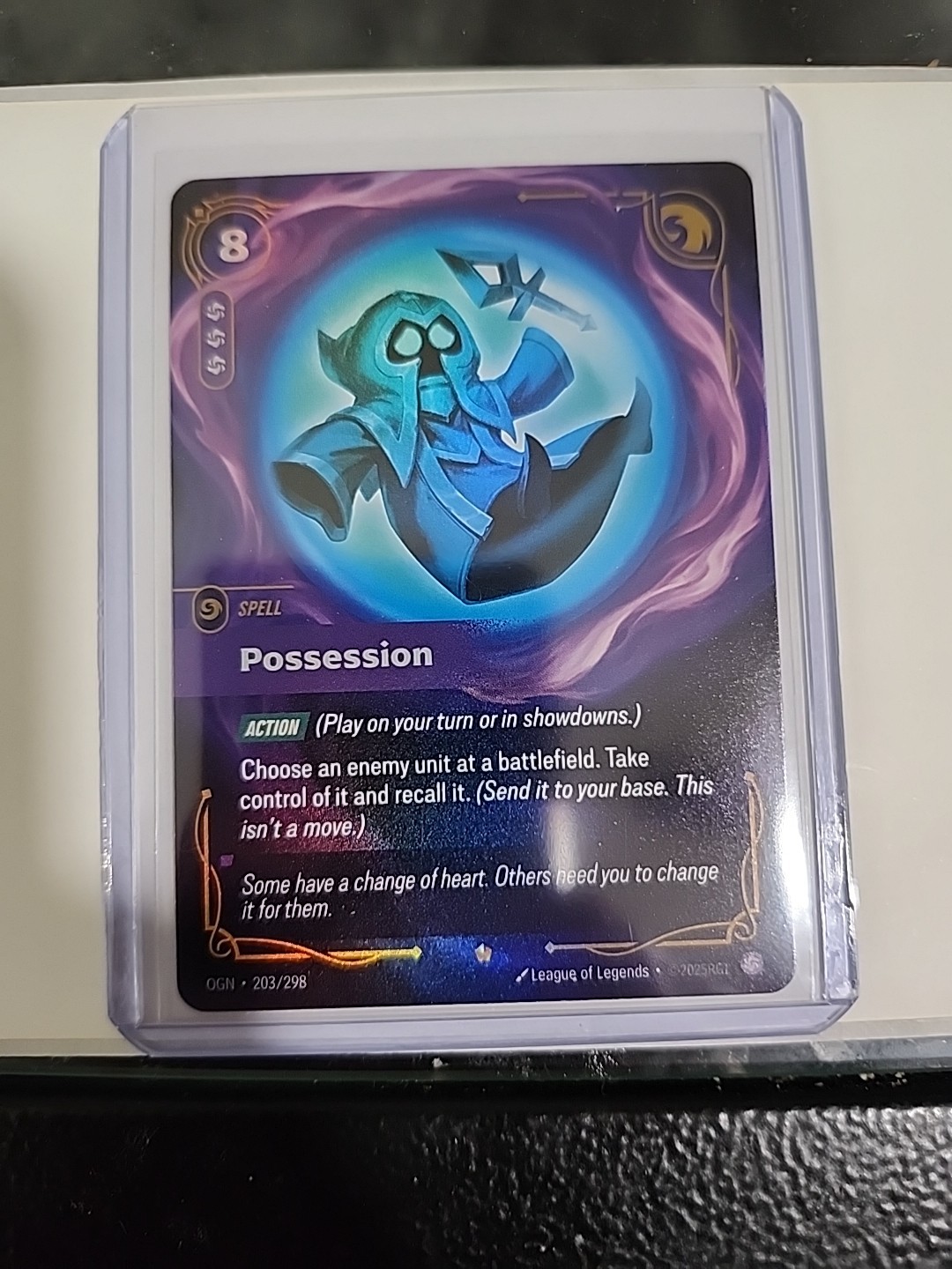 Riftbound Possession (203/353) Origins NM FOIL