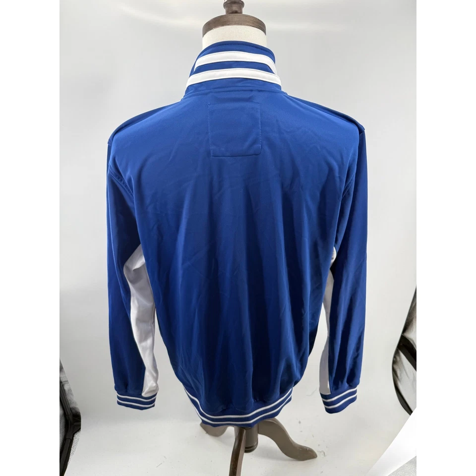 NHL Tampa Bay Lightning Blue Full Zip Embroidered Mens Track Jacket Large - Image 3 of 4