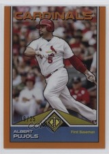 2024 Topps Transcendent Collection Orange Refractor 19/25 Albert Pujols #85 1ob0