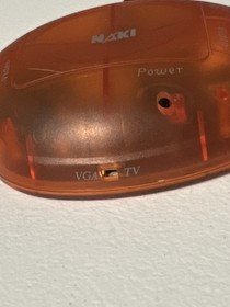 NAKI Dreamcast Converter for SEGA Dreamcast RCA+S VIDEO TO VGA Adapter Tested