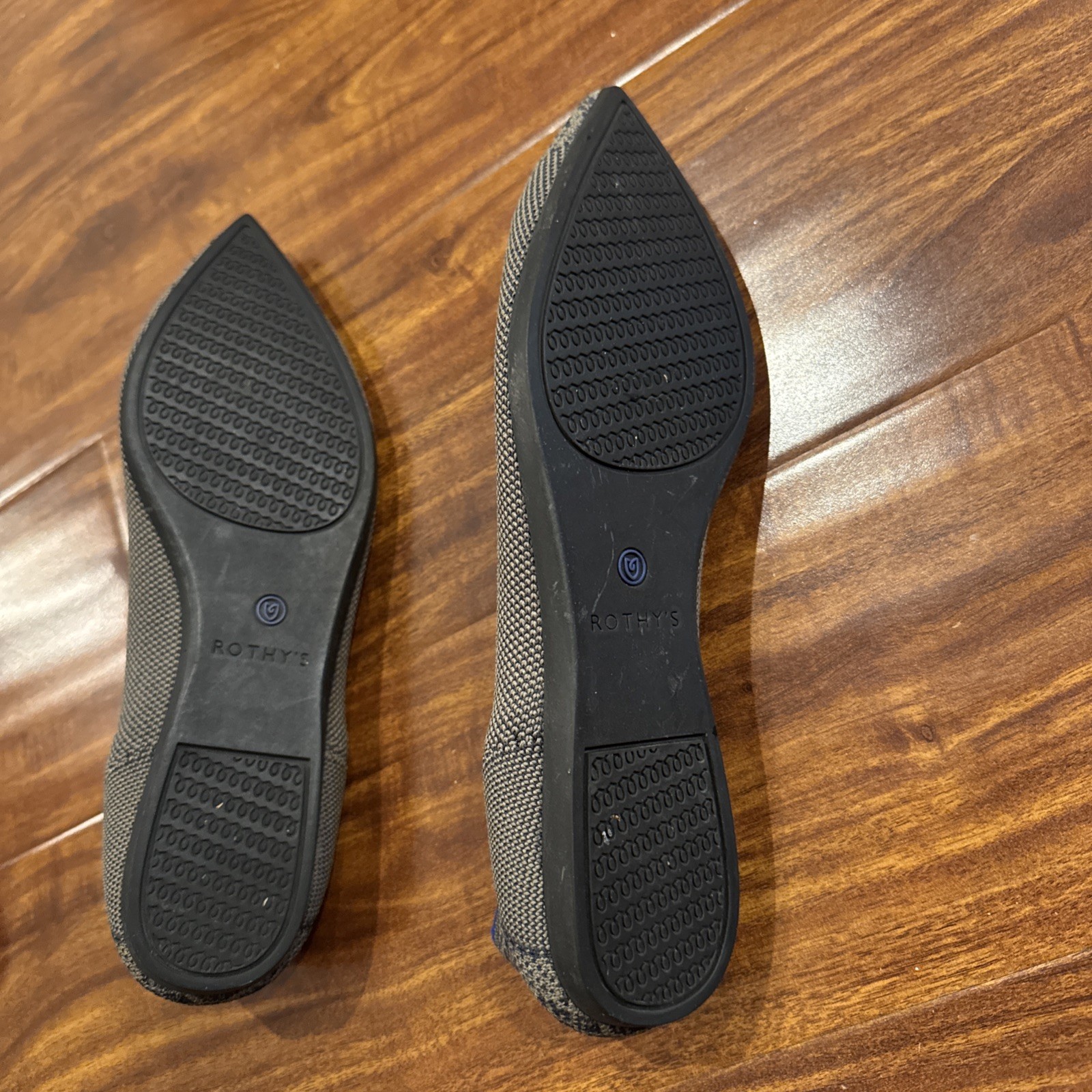 ROTHY’S Retired Python Knit The Point Toe Flats B… - image 11