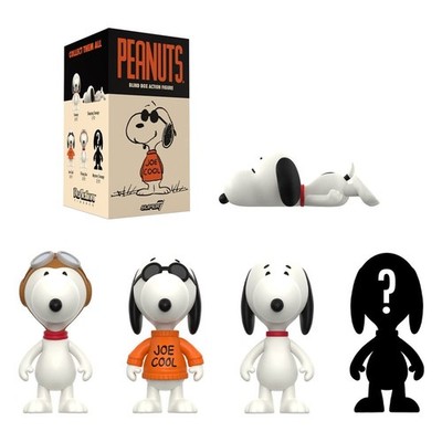 Super7 Peanuts Snoopy ReAction Blind Box Wave 6 Neu/OVP