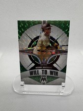 2022 Panini Mosaic - Will to Win Manny Machado #WW-3 Green Mosaic Prizm