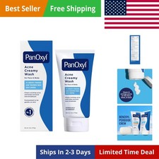 Antimicrobial Acne Creamy Wash, 4 Benzoyl Peroxide, 6 Ounce