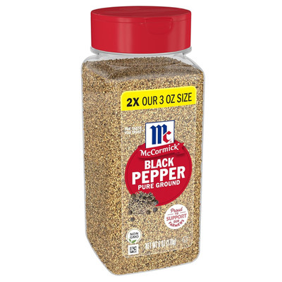 Black Pepper, Pure Ground, Hand-Harvested, Enjoy Distinctive Pepper Flavor While