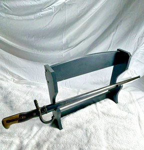 Antique FRENCH GRAS BAYONET & SCABBARD-ST. ETIENNE JUNE 1879