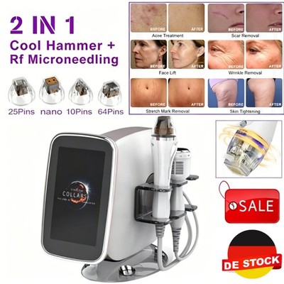2in1 Fractional RF Micro-Tip Schönheit Maschine Beauty Facial Maschine NEU