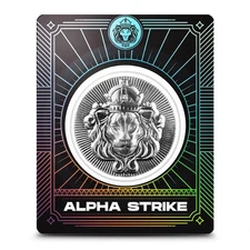 1 oz Scottsdale Stacker Silver Round (Alpha Strike, New)