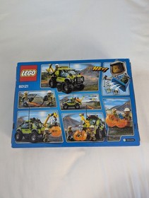 LEGO CITY 60121 Volcano Exploration Truck - New, Unopened, Sealed Set - Retired