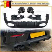 Diffusor & Auspuffblenden FüR Mercedes E-KLASSE C238 Heckdiffusor E53 G53 Optik