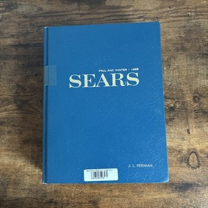 Sears General Catalog Fall Winter 1966 Hardcover Dallas Vintage.