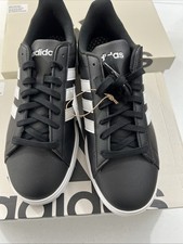 Adidas Grand Court 2.0 Black White Men s 10 NIB