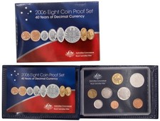 2006 RAM 40 Years of Decimal Currency Edition 8 Coin Proof Set