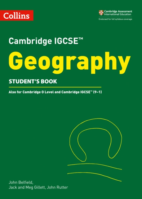 Cambridge IGCSE™ Geography Student's Book by Jack Gillett (Paperback Book)