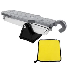 Foldable Car Door Pedal with 7 Position Gear Assistance for Roof Rack Access