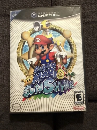 Super Mario Sunshine (Nintendo GameCube, 2002) CIB Not For Resale
