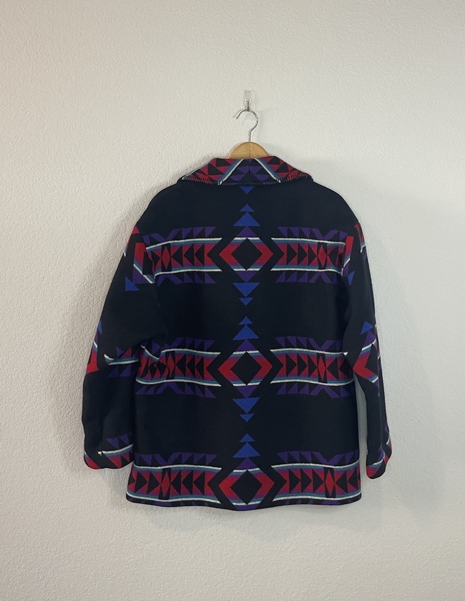 Pendleton Knockabouts Aztec Western Wool Jacket V… - image 2