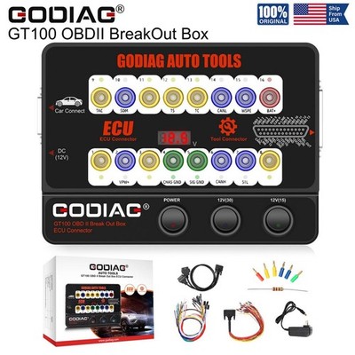GODIAG GT100 OBD2 Breakout Box Protocol Detector CAN Test Box Break Out Tester