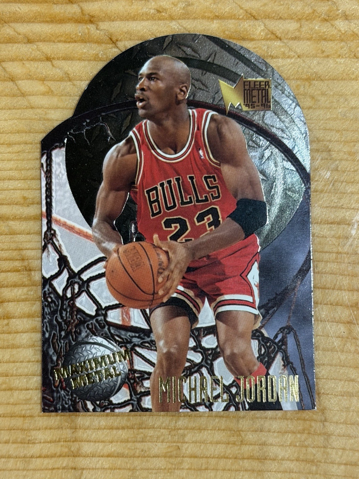 Michael Jordan 1995 Metal #4 Maximum Metal Price Guide - Sports