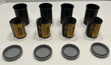 Kodak 400 Color Print Film 35 mm 24 Exposures Lot Of 4 Rolls EXPIRED