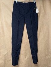Lauren Ralph Lauren Stretch Cotton-Blend Pant Navy Size 2