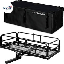 60 X 25 X 14 Folding Cargo Rack Carrier With 500d Pvc Waterproof Cargo Bag 50