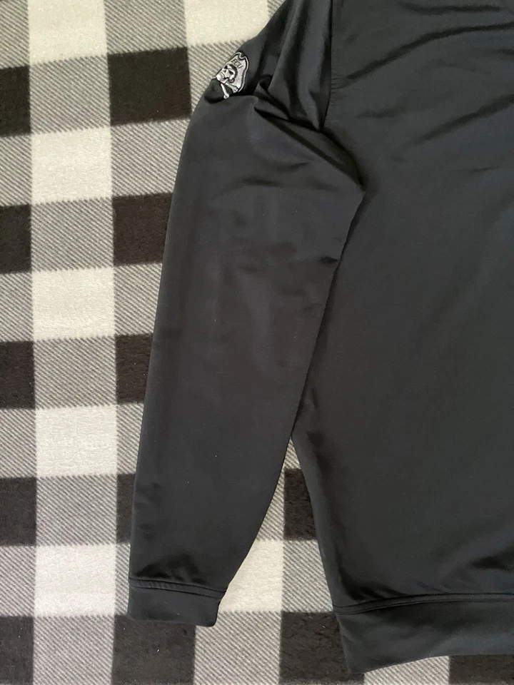 Pullover Peter Millar para hombre M Perth Performance 1/4 cremallera absorbente Carolina del Este Foto 3 de 4