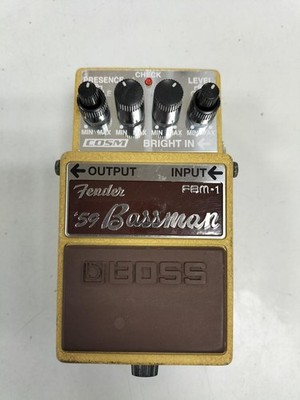 BOSS FBM-1 Fender '59 Bassman Guitar Effects Pedal Used JPN