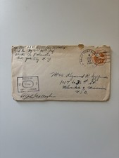 Original WWII US GI Letter Home 28th Infantry From Luxembourg 1944