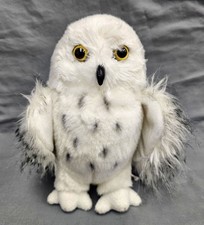 2018 Douglas Snowy White Gray Black Spotted Owl Plush Stuffed Animal Toy 8.5"