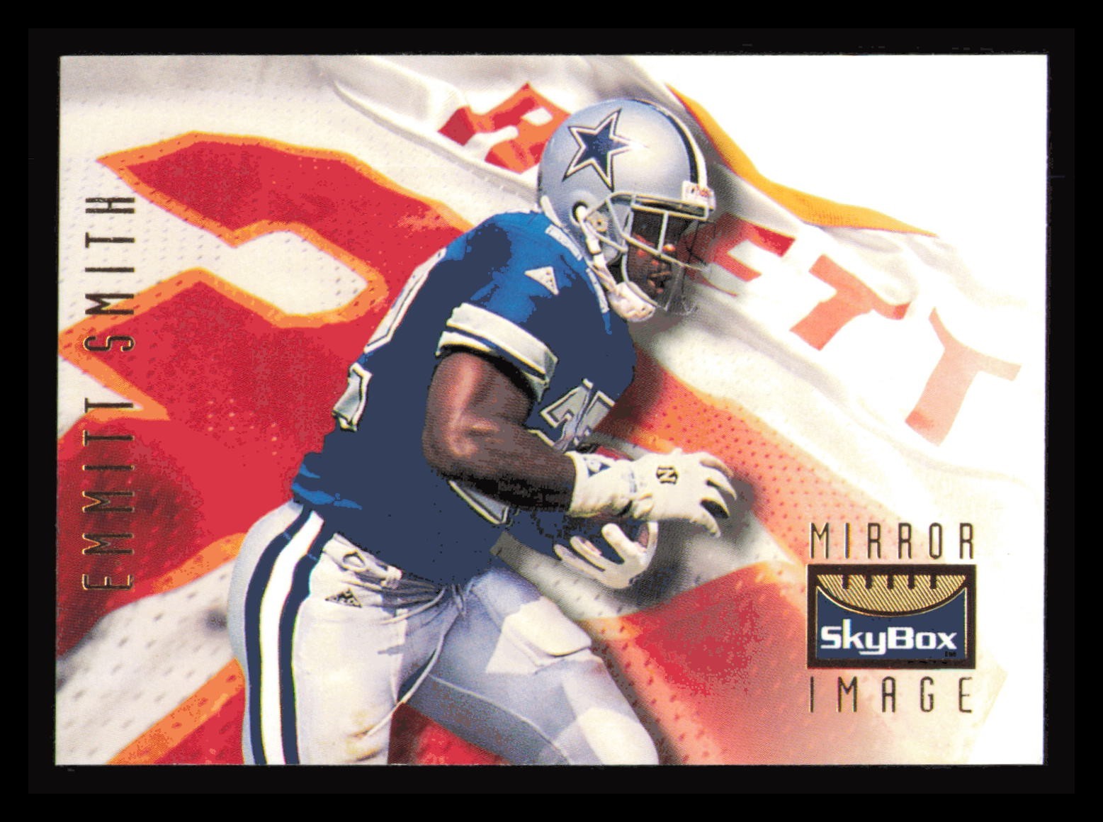 1995 Skybox Premium Mirror Image #149 Emmitt Smith Errict Rhett football card