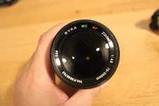 Ryka 75-200mm Auto Focus Zoom MC AF 1:4.5 No K8605430 Camera Lens Japan
