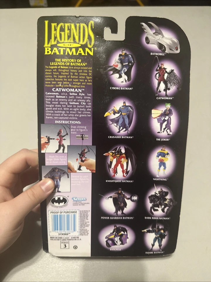 Leyendas de Batman "Catwoman" Kenner 1994 Foto 2 de 2
