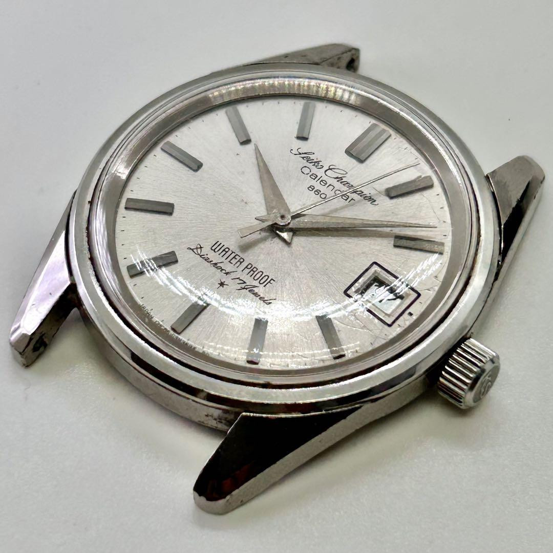 Seiko Champion Calendar 860 KS Silver Dial Vintage Mens Seiko Champion Calendar 860 KS Silver Dial Vintage Mens