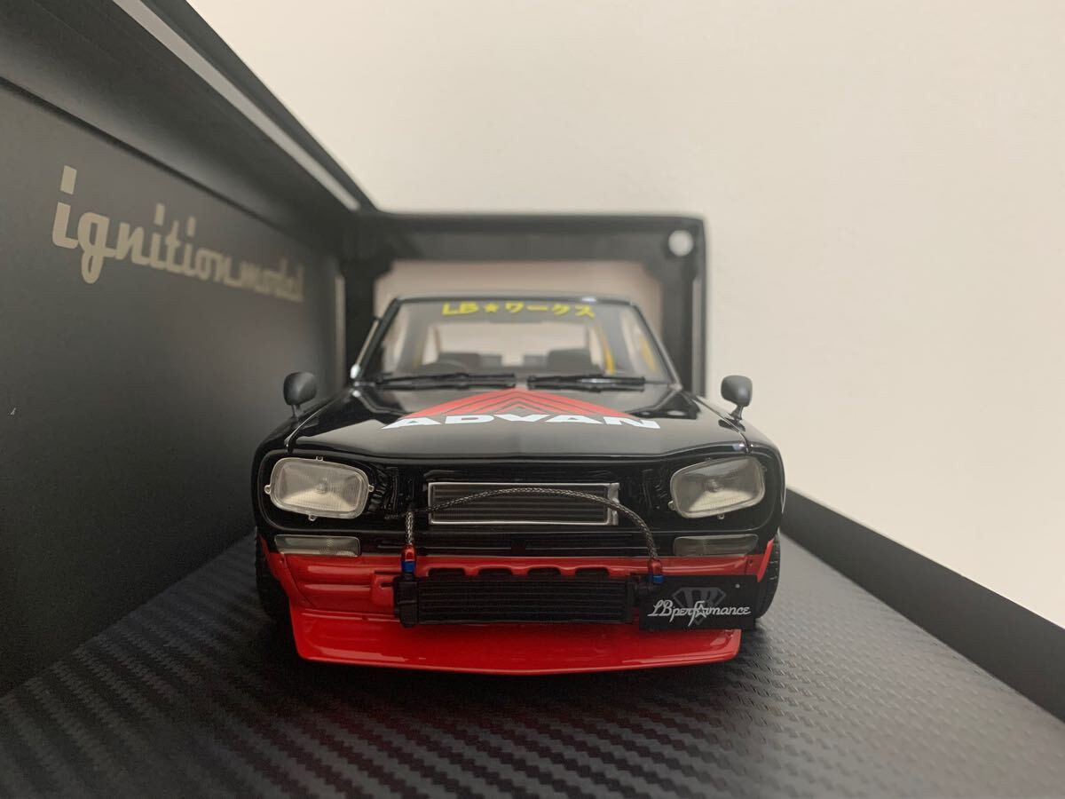 1/18 Ignition model IG2646 LB-WORKS Hakosuka 2Door Black 1/18 Ignition model IG2646 LB-WORKS Hakosuka 2Door Black