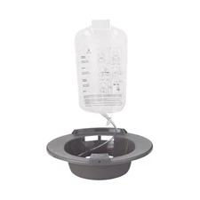 McKesson Sitz Bath Graduated 500 mL Increments up to 2000 mL Graphite