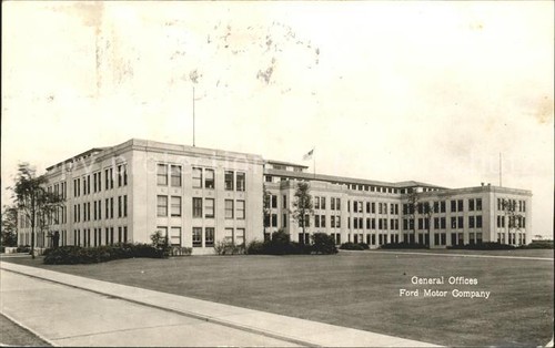 Detroit Michigan General Offices Ford Motor Company