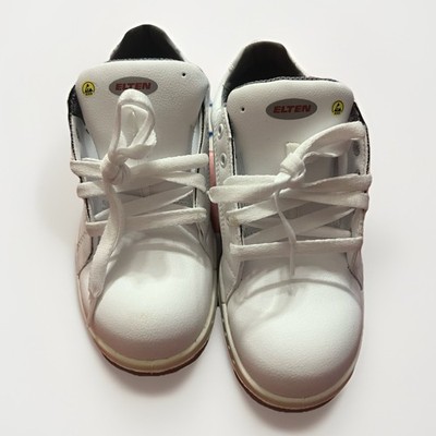 ELTEN White Loop Low ESD S2 Safety Shoes Work Boots EU 37 New