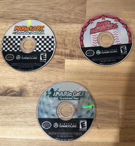 New ListingMario Kart: Double Dash, Mario Golf, Mario Baseball Gamecube Disc Only READ DESC