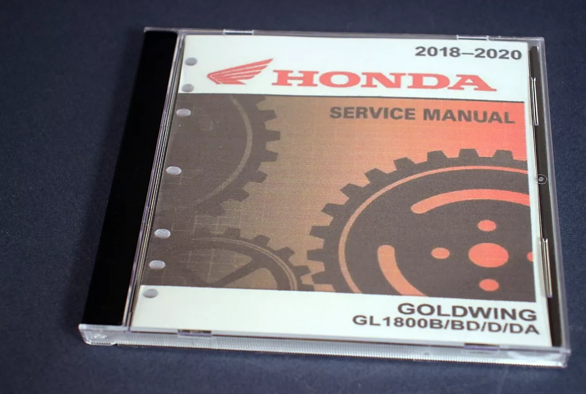 2018 goldwing clearance maintenance schedule