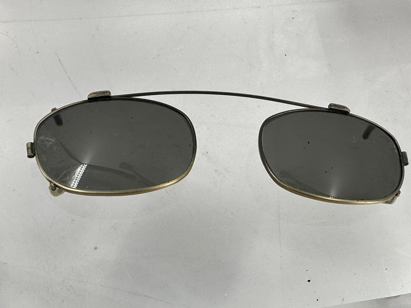 Vintage Robert Marc Rectangular Metal Sunglasses … - image 3