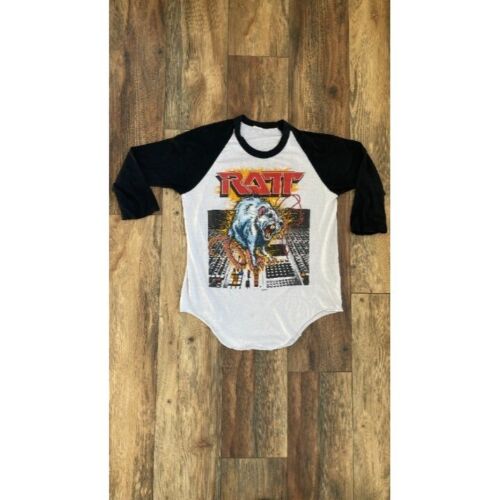 Vintage 1984 Ratt n Roll raglan shirt - Picture 1 of 6