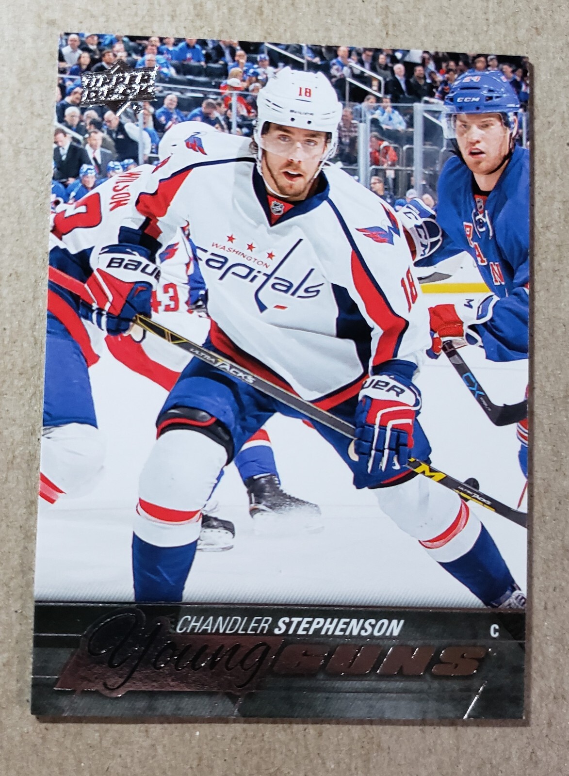 2015-16 Upper Deck Young Guns Chandler Stephenson Rookie #484 Capitals RC